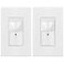 TOPGREENER Motion Sensor Switch PIR Sensor with Ambient Light Level Ground Wire Required Occupancy Vacancy Modes Single Pole TDOS5JMW2PCS White