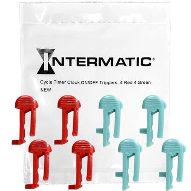 Intermatic Cycle Timer Clock ONOff Plastic Switch Trippers TN PB TB Series 4 Red 4 Green