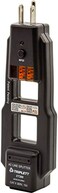 Triplett ET200 AC Line Splitter and GFCI OutletReceptacle Tester with 5 Visual Indicators