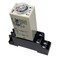 LJJDSLYU DC12V H3Y2 Delay Timer Time Relay 060S Second Base Socket DPDT 8Pin DC 12V