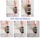 LJJDSLYU DC12V H3Y2 Delay Timer Time Relay 060S Second Base Socket DPDT 8Pin DC 12V