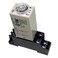 LJJDSLYU DC12V H3Y2 Delay Timer Time Relay 060S Second Base Socket DPDT 8Pin DC 12V
