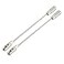 uxcell 2PCS 140mm551inch Flexible Fish Tape Replacement Leader Wire Cable Puller with Roller for 4mm Fish Tape Wire Puller