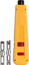 Jonard Tools EPD91461 Manual Punchdown Tool with 2 Steel Blades 66 and 110 for Punchdown Blocks