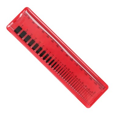 MOETER Concrete Crack Width Gauge Standard Crack Gauge Width Ruler Width Crack Gauge