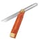 Bonsicoky 9 Inch TBevel Angle Finder Sliding Gauge Adjustable Ruler Protractor with Hardwood Handle Metric Marks