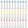 AFUNTA 30 pcs 3045 60 Degree Carving Knife Vinyl Cutter Plotter Cutting Blades for CB09 CB09U Graphtec Blue Yellow Red