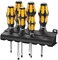 Wera 9326 Kraftform Plus Screwdriver Set and Rack 6Pieces