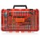 COMOWARE Drill Bit Set 104Pcs Screwdriver Bits Set with Tough Case Titanium Twist Drill Bits Impact Screwdriver Bits Masonry Drill Bits Spade Drill Bits Nutdrivers