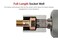 TEKTON 12 Inch Drive x 37 mm Shallow 6Point Impact Socket SID22137