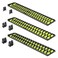 Ernst Manufacturing ERNST Socket Boss Combo 3Pack HiViz Ratchet Socket Organizer8512HVA Made in the USA