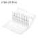 HARFINGTON 2 Set 20pcs PCB Drill Bit Set 18 Shank 15mm Tungsten Carbide Micro Twist Drill Bits Tools for Print Circuit Board Jewelry Plastic Wood Soft Metal