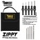 SabreCut 11 x Zippy SCRKZ1 Countersink Set with Adjustable Pilot Impact Drill Bits