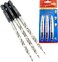 FTG USA Tapered Countersink Drill Bit Set 3 Pc 8 1164 Tapered Drill Bit Replacement Countersink Bit Same Size for Wood Countersink Drill Bits
