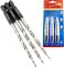 FTG USA Tapered Countersink Drill Bit Set 3 Pc 8 1164 Tapered Drill Bit Replacement Countersink Bit Same Size for Wood Countersink Drill Bits