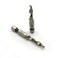 TEMO 2 pc 1032 Combination Drill and Tap Multi Use Deburr Countersink Hex Bit