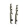 TEMO 2 pc 1224 Combination Drill and Tap Multi Use Deburr Countersink Hex Bit