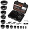 Luckyway Hole Saw Kit 21Piece Hole Saw Set 34 to 5 Hole Saws Drill Bits Hole Cutter Kits with Storage Case for Soft Wood Plastic PVC and Drywall