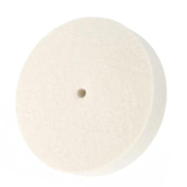 JUNLIXN 6 Soft Felt Buffing Wheel 58 Inch Arbor Compressed Wool Felt Fine Buffing Wheels for BenchDie Grinder