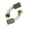 uxcell 4 Pcs 15mm x 10mm x 6mm Motor Carbon Brushes Replacement