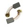 uxcell 4 Pcs 15mm x 10mm x 6mm Motor Carbon Brushes Replacement