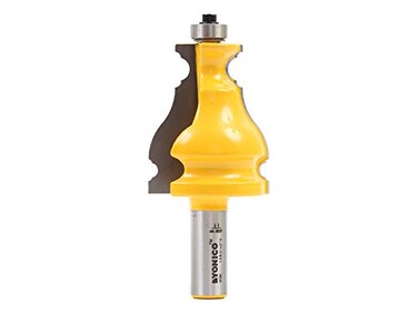 Yonico YONICO Picture Frame Molding Router Bit Medium Elegant 12Inch Shank 16191