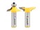 Yonico YONICO Router Bits Set Entry Door Matching Profile 2 Bit Medium Ogee 12Inch Shank 12221