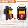 Wadoy Table Saw Switch Replacement Compatible with Ryobi and Craftsman Paddle OnOff Switch for Table Saw 125V250V
