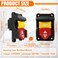 Wadoy Table Saw Switch Replacement Compatible with Ryobi and Craftsman Paddle OnOff Switch for Table Saw 125V250V