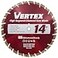 EDiamondTools 14 Premium General Purpose Diamond Saw Blades for Concrete and Brick 18 Segment Width 15mm Segment Height 458 Cutting Depth 1 Arbor
