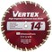 EDiamondTools 14 Premium General Purpose Diamond Saw Blades for Concrete and Brick 18 Segment Width 15mm Segment Height 458 Cutting Depth 1 Arbor