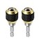 Saipe 2 Pcs 14 Inch Hex Shank Drill Bit Extension Screwdriver Bit Holder Extension Rod SelfLocking Drill Bit Holder Quick Release Chuck Adapter Connector Power Drill Tool 60mm Length