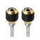 Saipe 2 Pcs 14 Inch Hex Shank Drill Bit Extension Screwdriver Bit Holder Extension Rod SelfLocking Drill Bit Holder Quick Release Chuck Adapter Connector Power Drill Tool 60mm Length