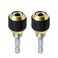Saipe 2 Pcs 14 Inch Hex Shank Drill Bit Extension Screwdriver Bit Holder Extension Rod SelfLocking Drill Bit Holder Quick Release Chuck Adapter Connector Power Drill Tool 60mm Length