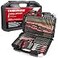 COMOWARE 246 Pcs Drill Bit Set with Case for Wood Metal Masonry Cement and Screwdriver Bits