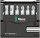 Wera 5073406001 073406 6 Piece Mini Check SB Slotted Bit Set