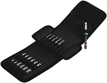 Wera 84885186719 Rapidaptor Twist Drill Bit and Bit Set 19Piece