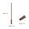 HARFINGTON 5pcs T10 Torx Bit 14 Hex Shank 6 Length Magnetic Security Star Screwdriver Power Tool Red