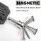 Saipe 10pcs Drywall Screw Depth Setter PH2 Magnetic Positioning Screwdriver Bits 14 Inch Hex Shank Drywall Screw Driver Bit Set with 60mm Extension Socket Drill Bit Holder for Plasterboard