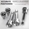 Saipe 10pcs Drywall Screw Depth Setter PH2 Magnetic Positioning Screwdriver Bits 14 Inch Hex Shank Drywall Screw Driver Bit Set with 60mm Extension Socket Drill Bit Holder for Plasterboard