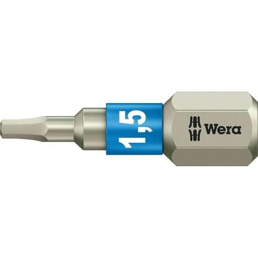 Wera Stainless 38401 TS 15mm Hex Insert Bit 14Inch Drive