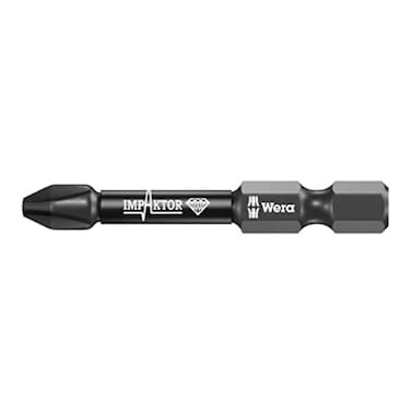 Wera WERA 05057657001 8514 IMP DC Impaktor bits PH 3 x 50 mm