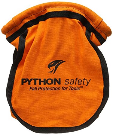 3M DBISALA Python1500121Small Parts Pouch Makes It Nearly Impossible For Objects To Fall OutNo OpeningClosing NecessaryCanvas Orange