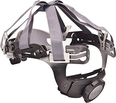 MSA 10153382 FasTrac III Replacement Suspension 6Point Attachment One Size VGard 500SmoothDome Helmet Accessory CapHatStyle Hard Hat Suspension Adjustable Component Replaceable Durable