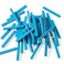 hand2mind Blue Plastic Base Ten Blocks Rods Set Place Value Blocks Counting Cubes Base 10 Math Manipulatives Teacher Supplies for Math Classroom Montessori Math Materials Set of 50