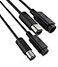 SNLLMZI WiiGamecube Controller Extension Cable for Wii Gamecube GCN 2pack66ft