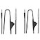 ElloGear Replacement Cable for Astro A10 with Volume Control 2 Pack