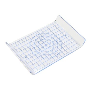 esowemsn 1PC Acrylic Sheet Backing Board with Grid Clay Pottery Craft Tool for Shaping and Sculpting Handmade DIY Tool Accessories