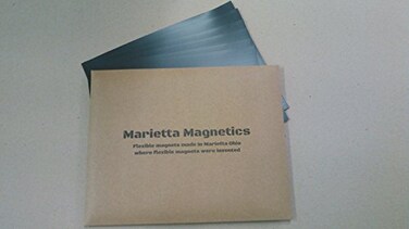 Marietta Magnetics 5 x 7 Plain Magnetic Sheets 30 Mil 25 Pack