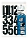 Chartpak SelfAdhesive Vinyl Numbers 4 High Black 23 Per Pack 01193